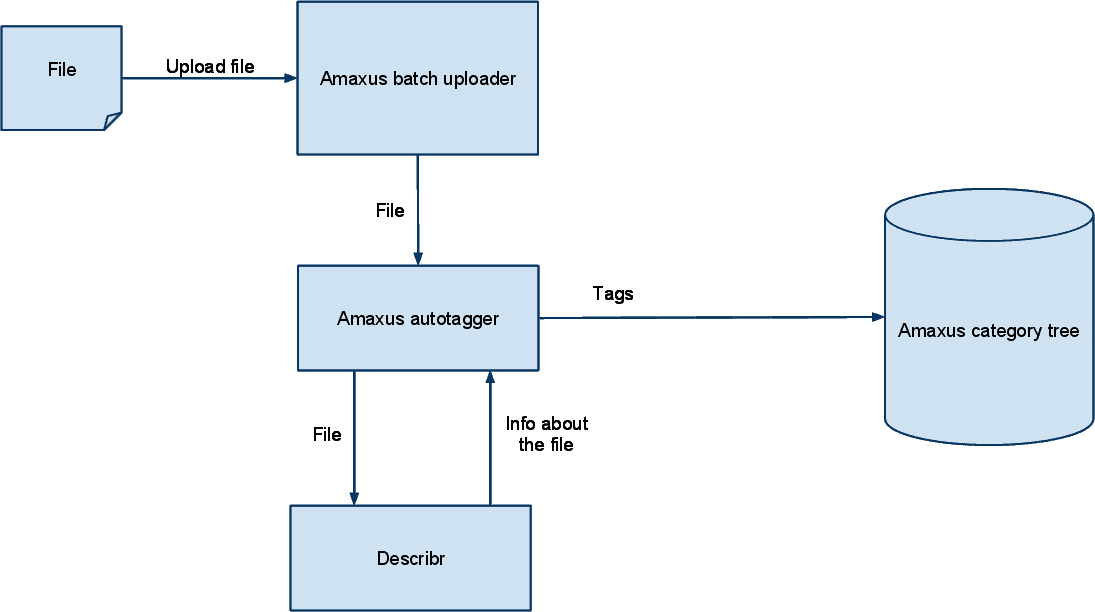 How Describr is used in Amaxus