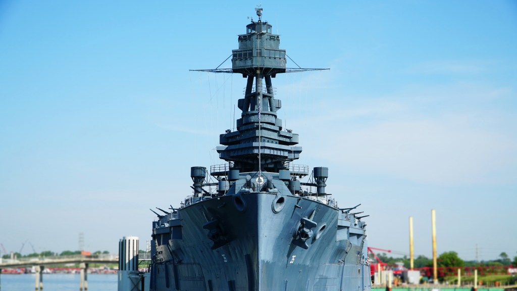 A battleship
