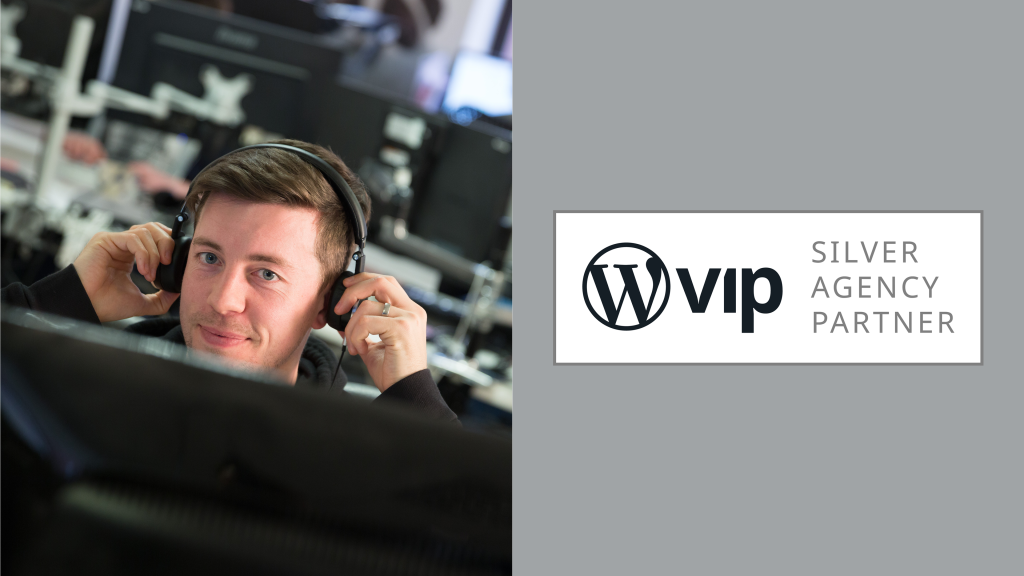 WordPress VIP Silver Agency Partner logo and Box UK developer