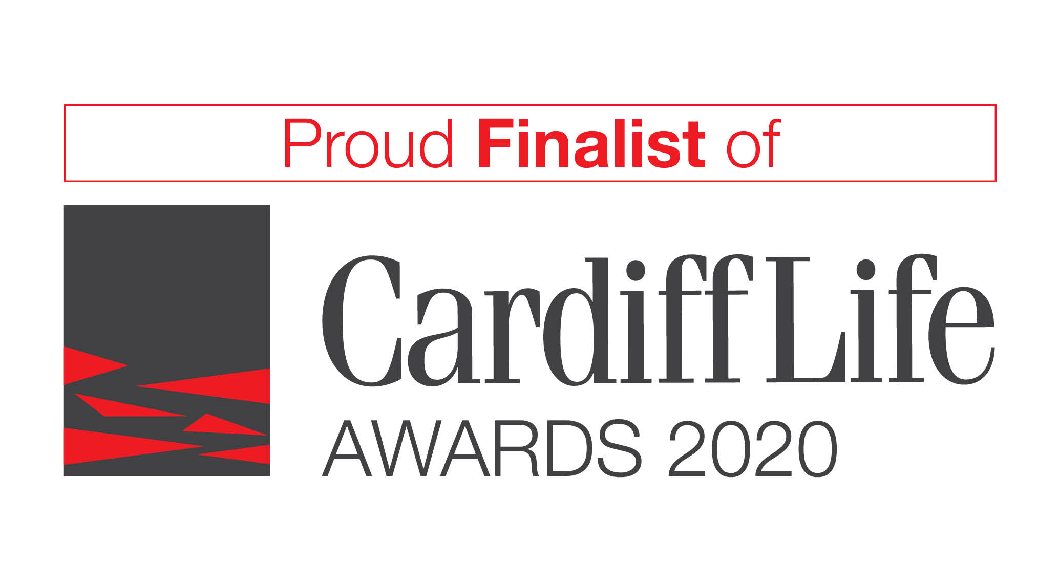 Proud Finalist of Cardiff Life Awards 2020