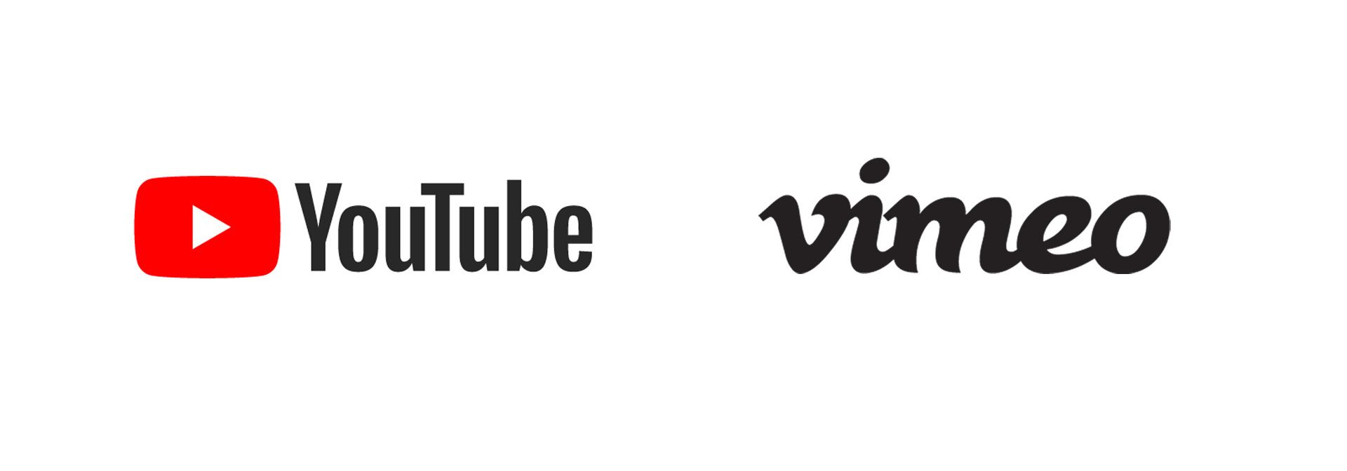 YouTube and Vimeo