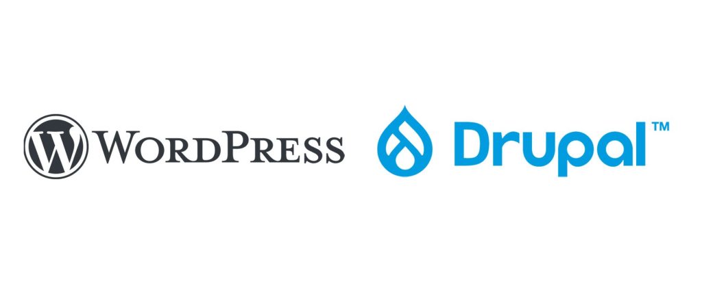 WordPress and Drupal